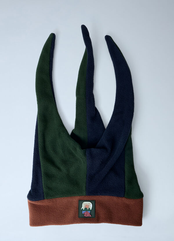 Brain Dead Fleece Beanie Hat Khaki bra0162009